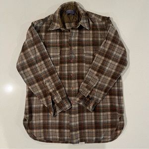 Vintage Wool Pendleton Flannel Shirt
